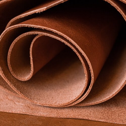 Cuero curtido vegetal