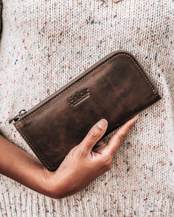 Billetera de cuero Pampa