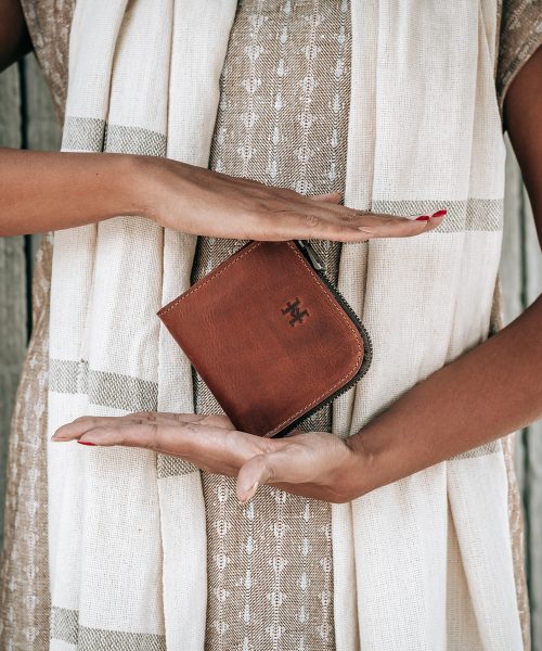 Billetera de cuero Mini Pampa