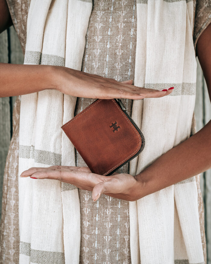 Billetera de cuero Mini Pampa