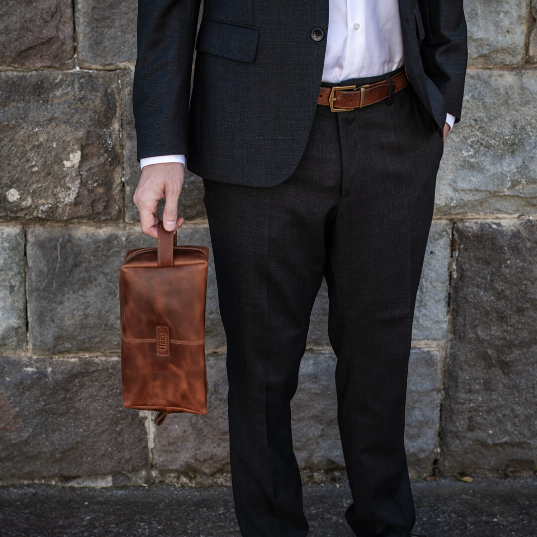 Neceser en cuero Qocha - Image 9