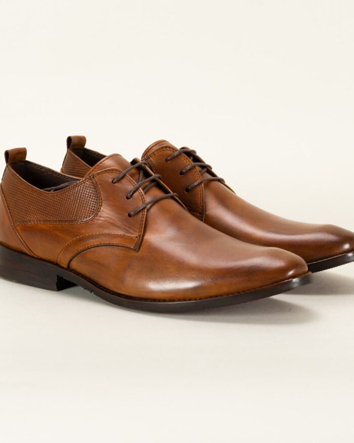 Zapato casual Derby en cuero