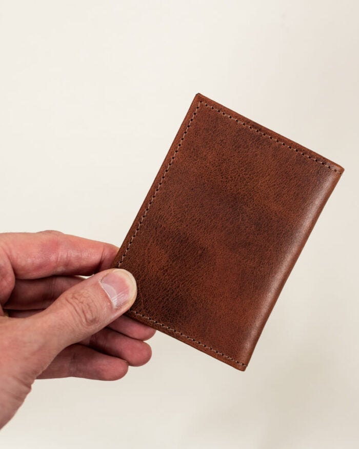 Billetera de cuero Bifold
