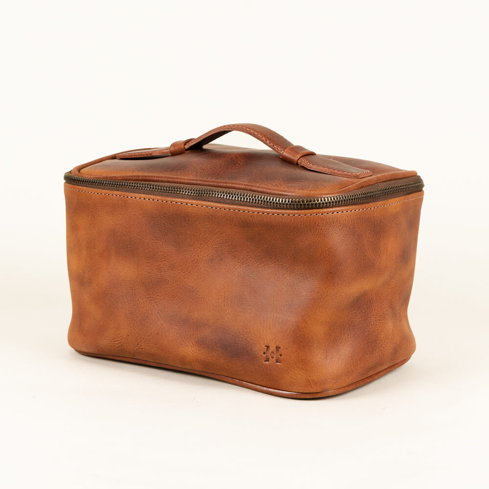Cosmetiquera de cuero Anku - Image 2