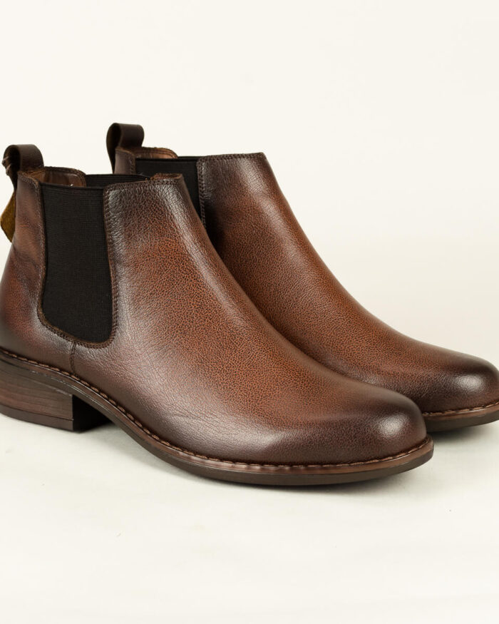 Botín en cuero de mujer Fiore