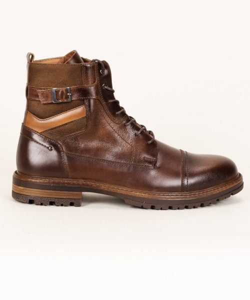 Alternative view of Bota de hombre en cuero Emilio