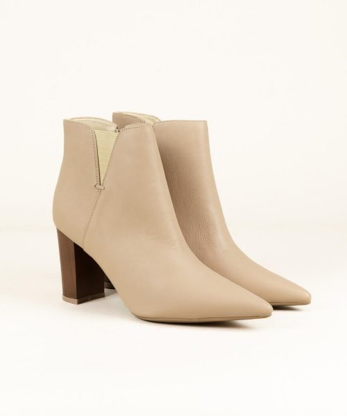 Botín en cuero de mujer Julie