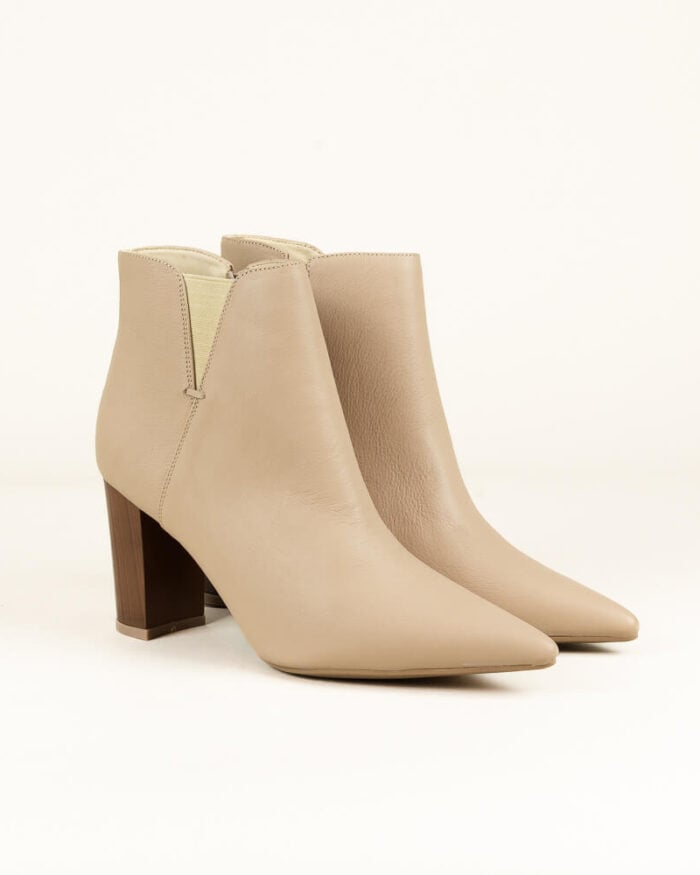 Botín en cuero de mujer Julie