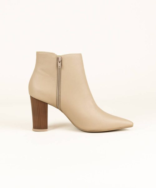 Alternative view of Botín en cuero de mujer Julie