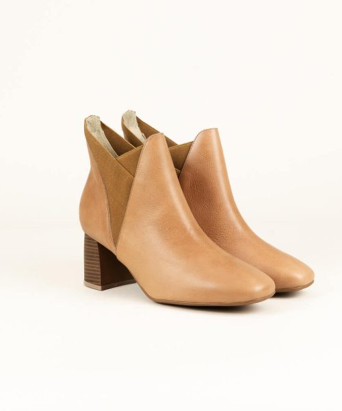 Botín en cuero de mujer Emma