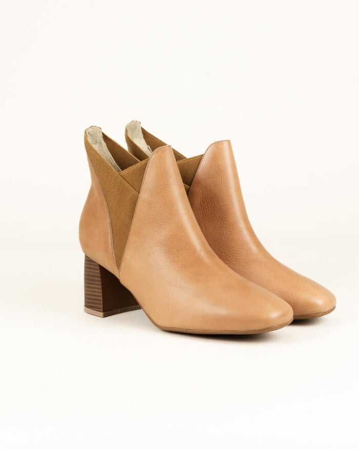 Botín en cuero de mujer Emma