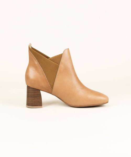 Alternative view of Botín en cuero de mujer Emma