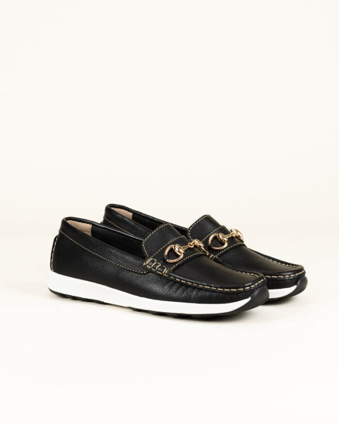 Zapato en cuero de mujer Donna