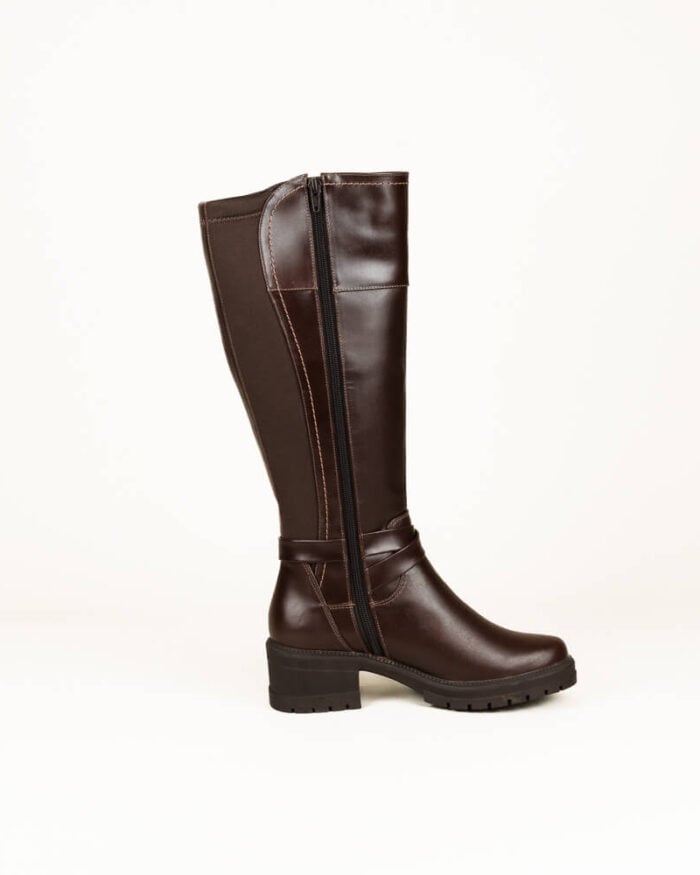 Alternative view of Bota en cuero de mujer Gabriela