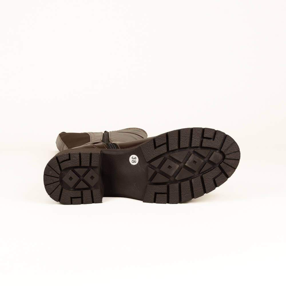 Bota en cuero de mujer Gabriela - Image 3