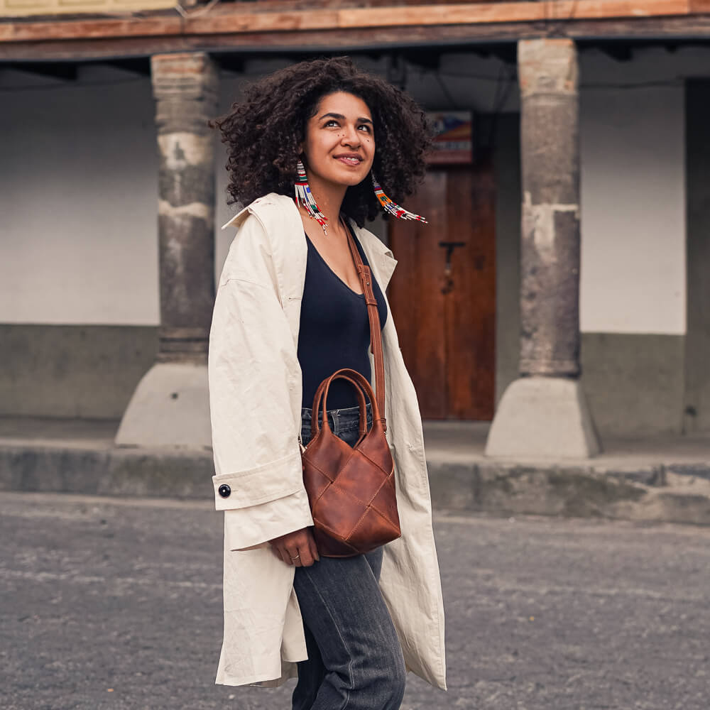 Cartera de cuero Paka - Image 7