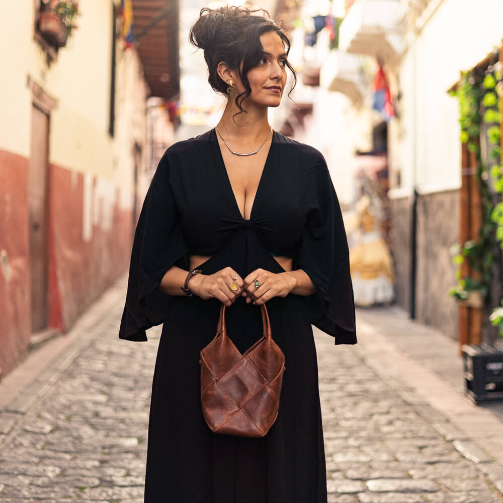 Cartera de cuero Paka - Image 9