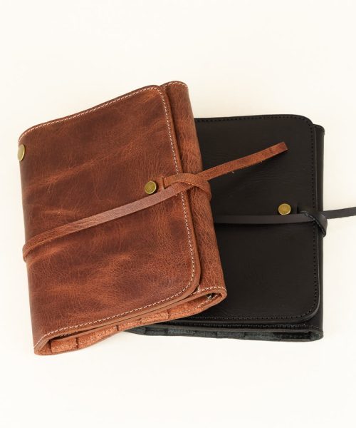 Porta joyas de cuero Mullu