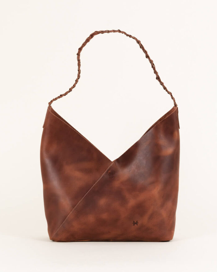 Cartera de cuero Tote Shimba