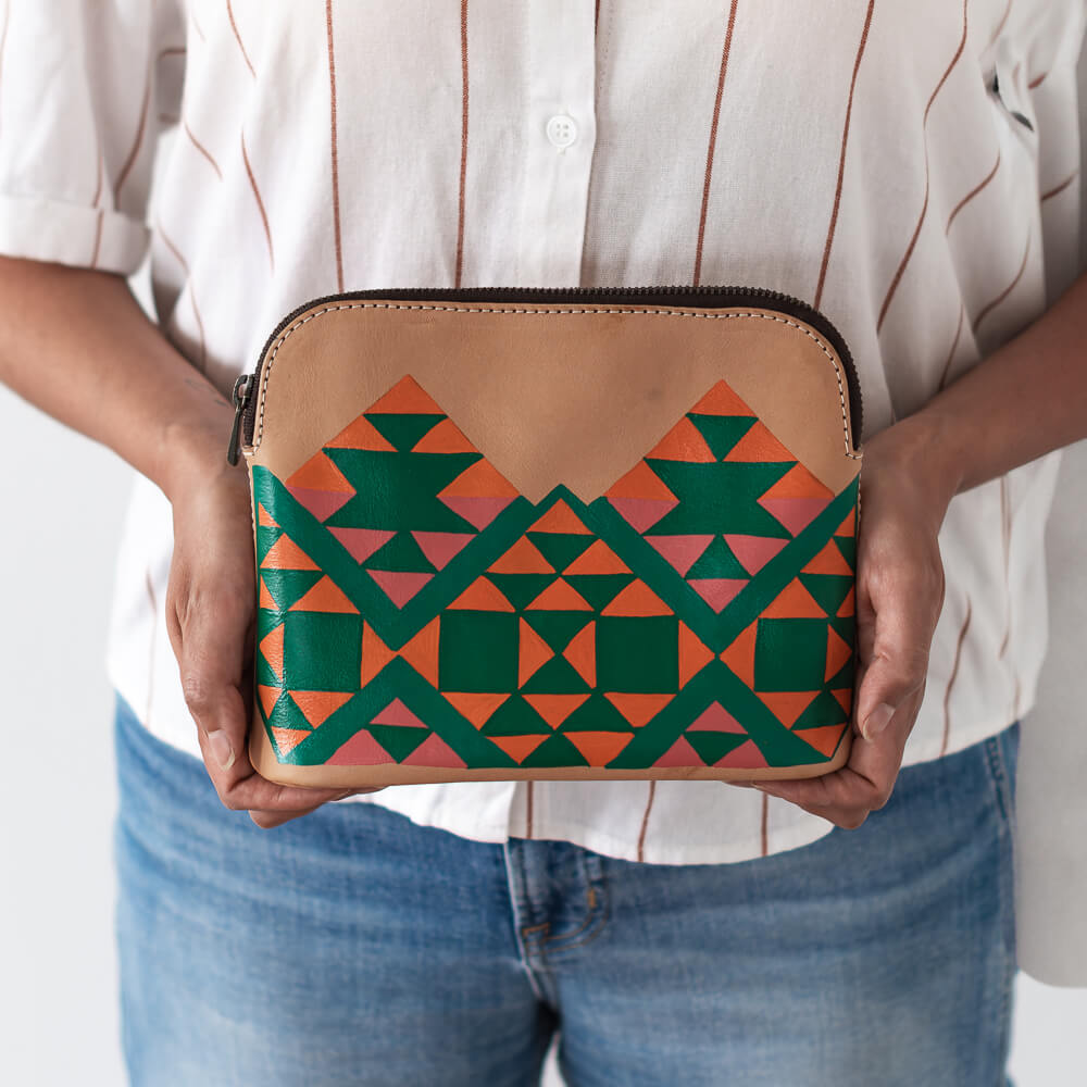 Cosmetiquera de cuero Kaya Especial - Image 4