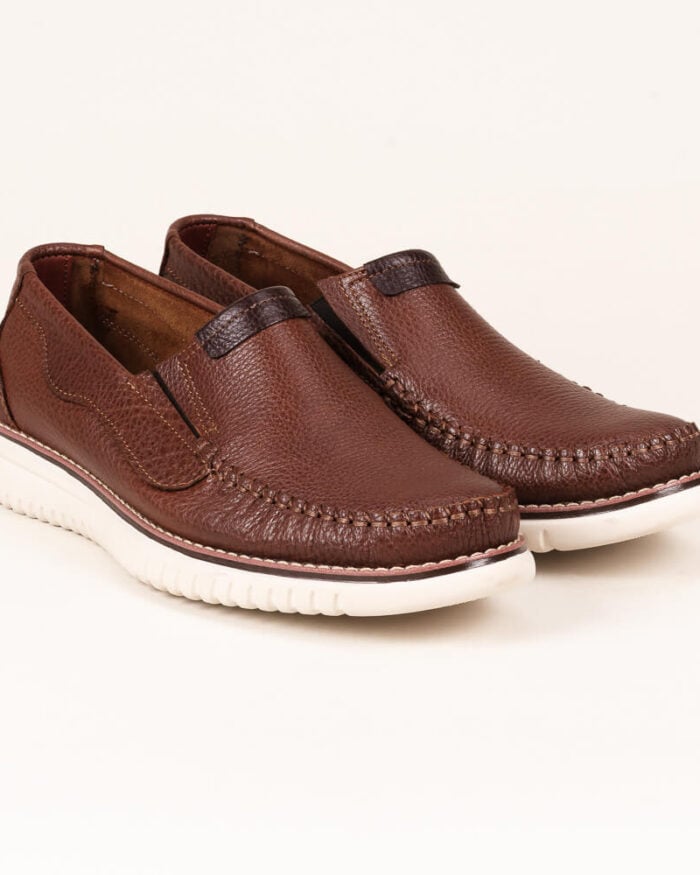 Mocasín en cuero Flexi