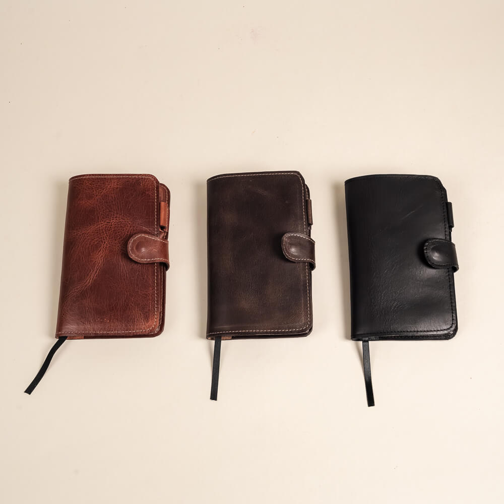 Mini Porta libreta en cuero A6 - Image 7