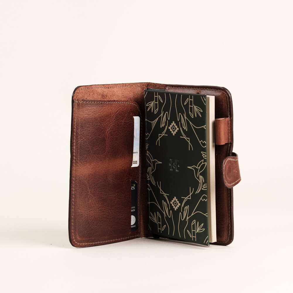 Mini Porta libreta en cuero A6 - Image 6