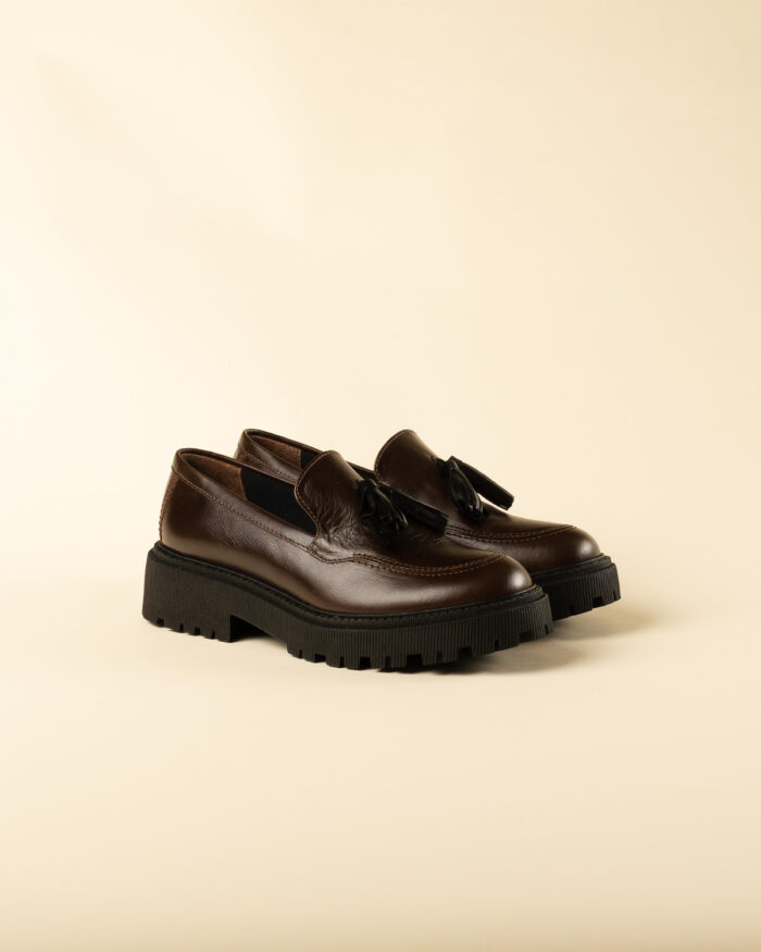 Mocasín en cuero Ghana