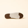 Suela de zapato deportivo de hombre en cuero Moro beige