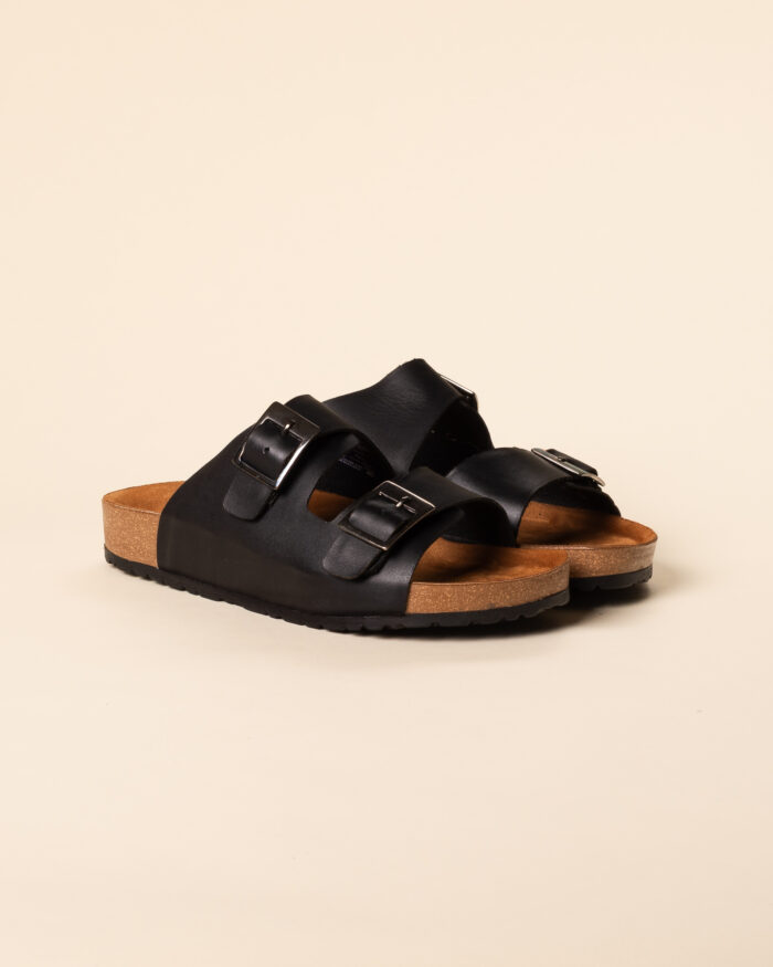 Sandalia en cuero unisex Moin